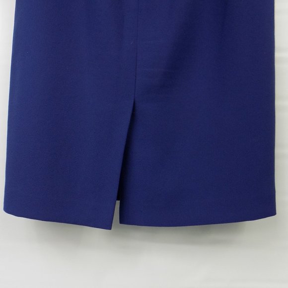 Liz Claiborne Blue Suit Skirt Size 10 - Picture 3 of 7
